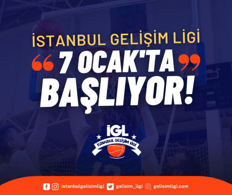 İstanbul Gelişim Ligi 2022-2023 Sezonu 7 Ocak'ta Başlıyor